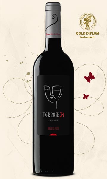 Red Terroir34 bottle
